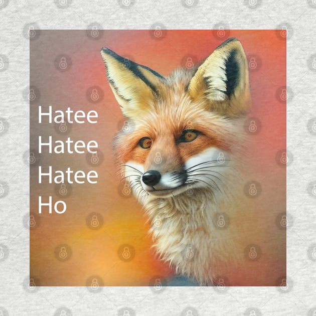 Fox Hatee Hatee Hatee Ho by Matt's Wild Designs